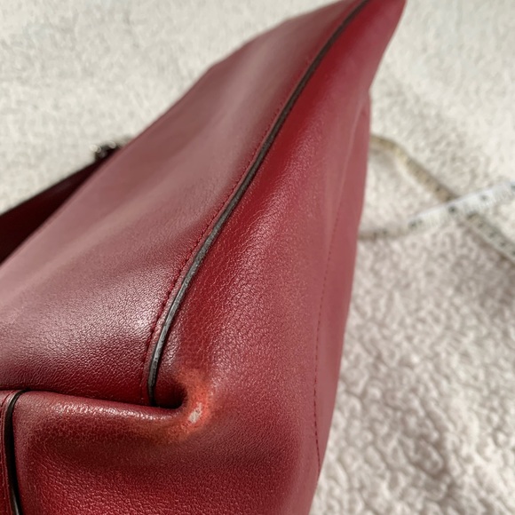 ❌SOLD❌Coach Legacy Duffel Shoulder Bag - Red - Picture 8 of 16